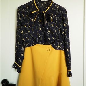 Blouse Skirt set XS-S